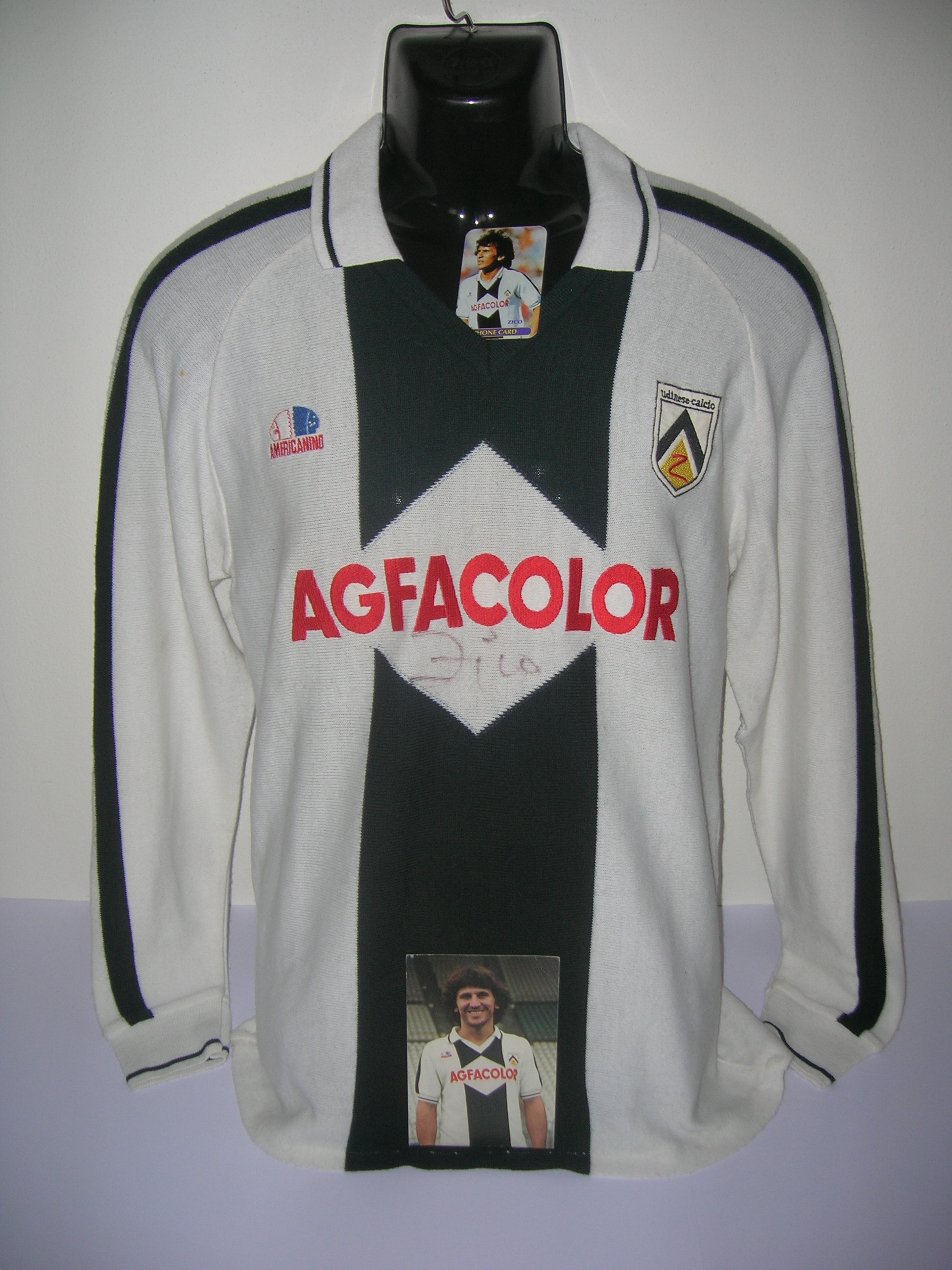 Zico  Udinese  calcio  1983-84  A-1